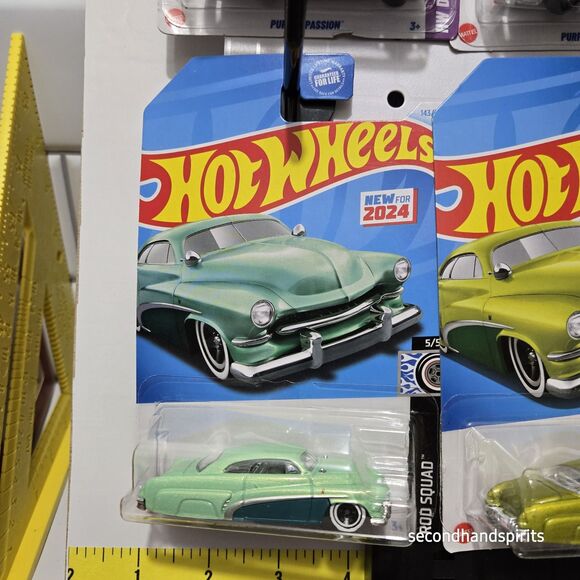 HOT WHEELS LOT OF 6 , 3 PURPLE PASSION  3 HIROHATA MERC - Picture 5 of 9